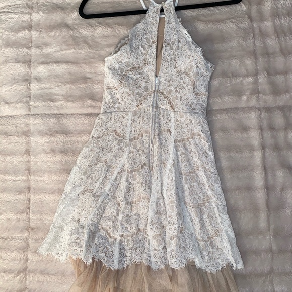 White Lace Dress - Picture 2 of 6